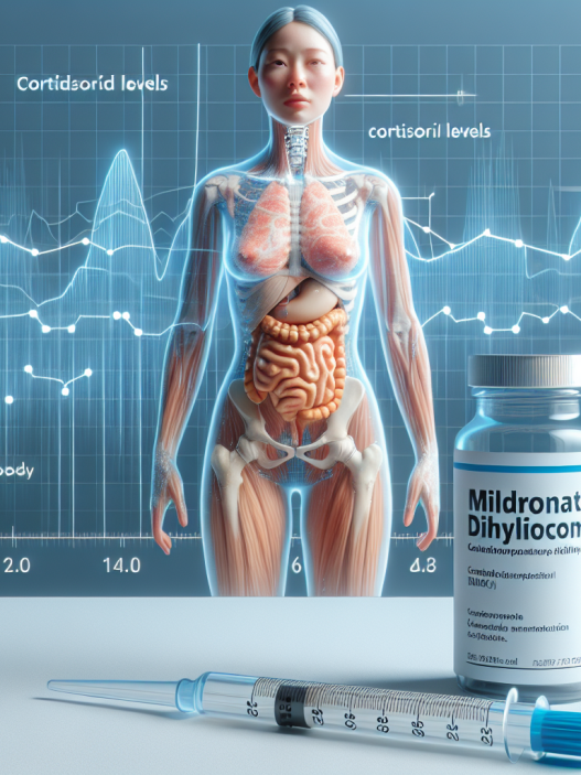 Cómo afectan los niveles de cortisol al usar Mildronate Dihydricume