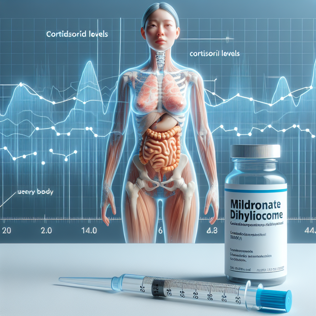 Cómo afectan los niveles de cortisol al usar Mildronate Dihydricume