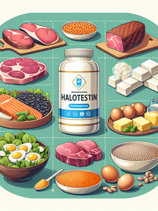 Qué tipo de proteína combinar con Halotestin