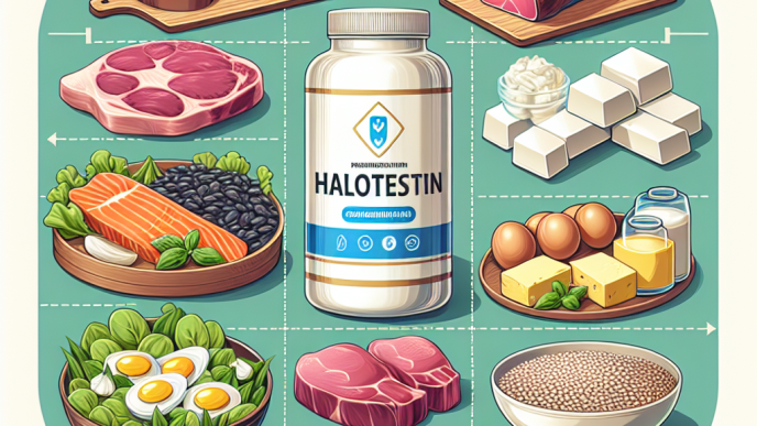 Qué tipo de proteína combinar con Halotestin