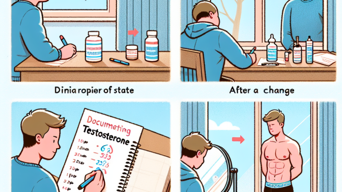Cómo documentar el progreso con Testosterona
