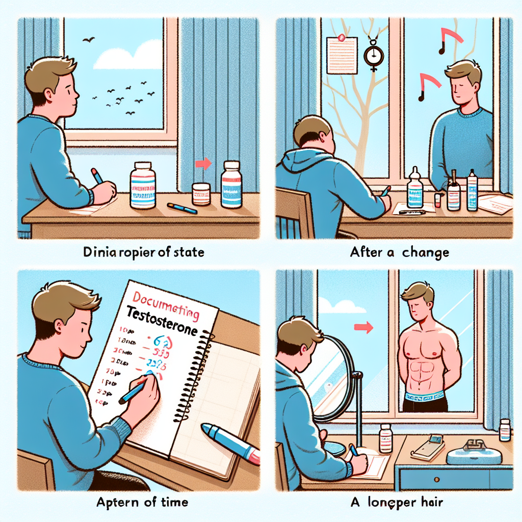 Cómo documentar el progreso con Testosterona