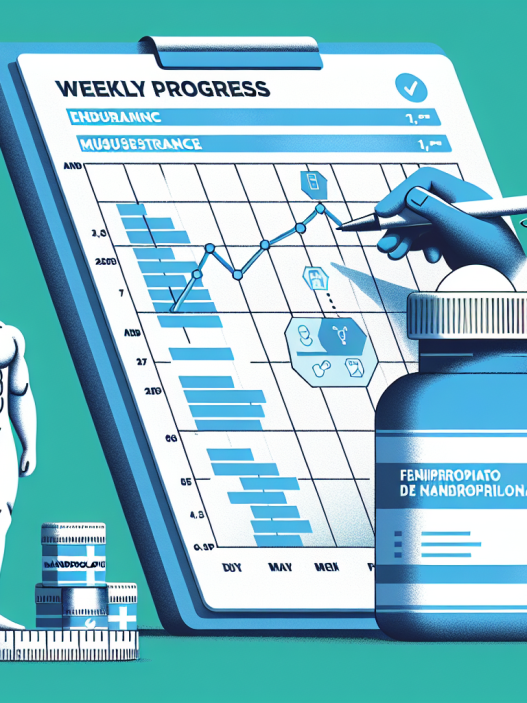 Cómo evaluar tus progresos semanales con Fenilpropionato de nandrolona