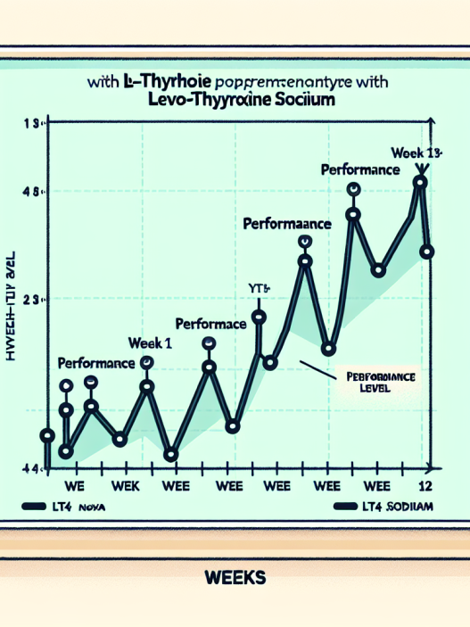 Cómo evoluciona el rendimiento semana a semana con L-Thyroxine Sodium/Levothyroxine Sodium (LT4 sodium)