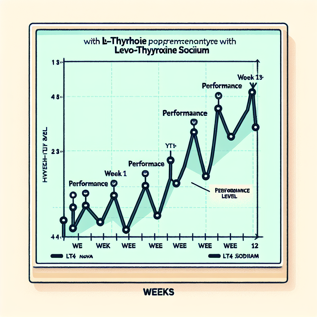 Cómo evoluciona el rendimiento semana a semana con L-Thyroxine Sodium/Levothyroxine Sodium (LT4 sodium)