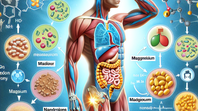 Cómo influye Nandrolona en el metabolismo del magnesio