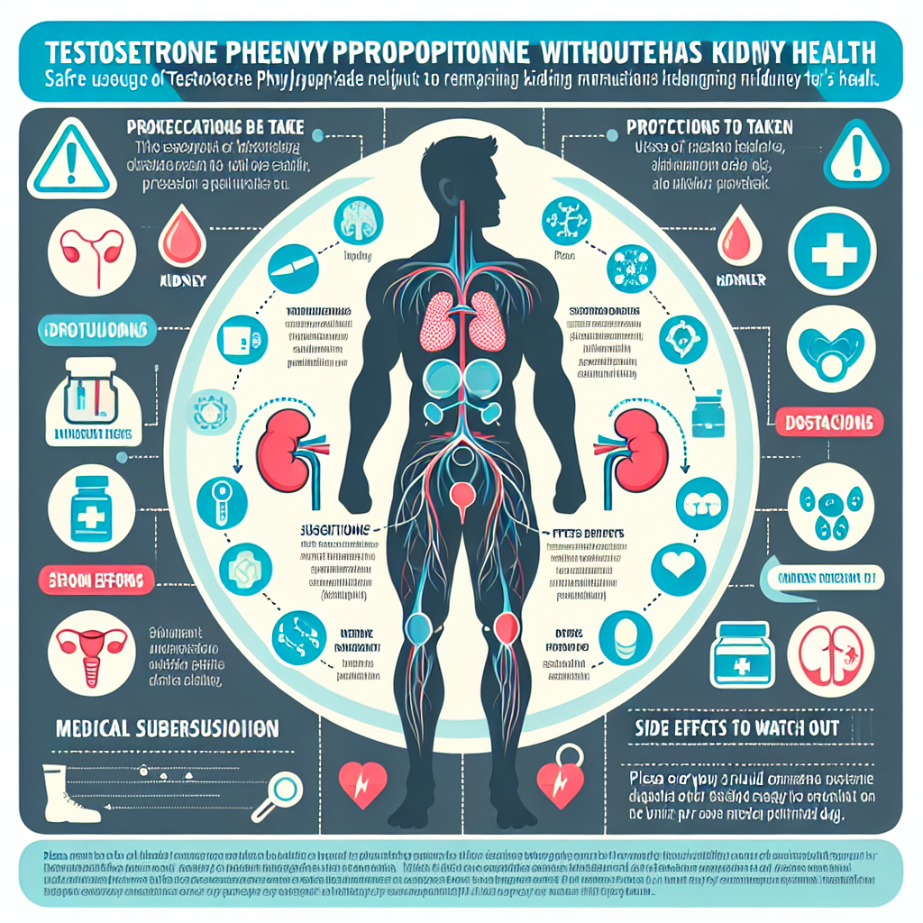 Cómo usar Fenilpropionato de testosterona sin comprometer la salud renal
