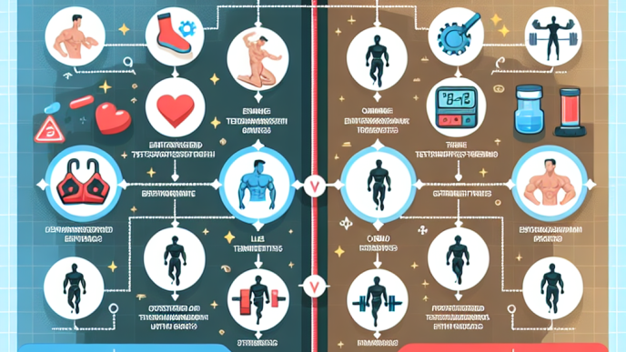 Enantato de testosterona en combinación con cardio: pros y contras