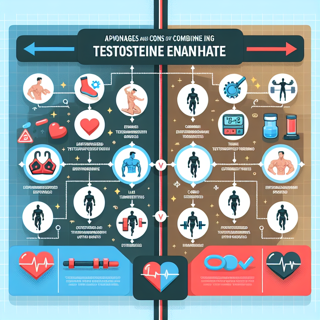 Enantato de testosterona en combinación con cardio: pros y contras