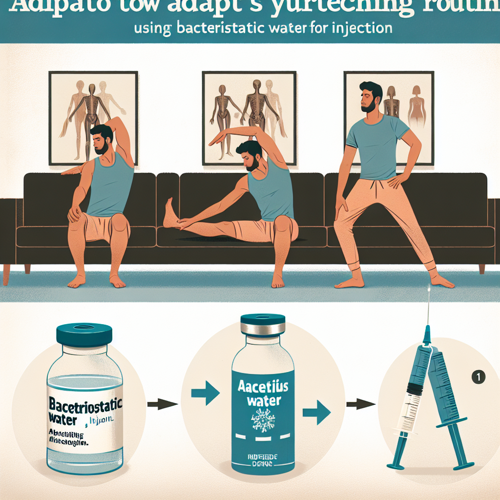 Cómo adaptar tu rutina de estiramientos con Agua bacteriostática para inyección