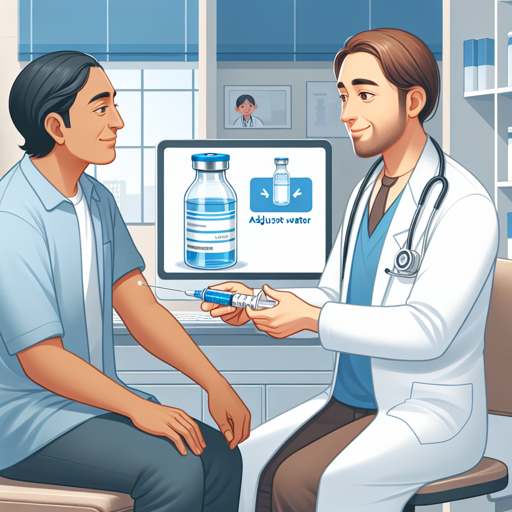 ¿Hay que ajustar el agua al tomar Agua bacteriostática para inyección?