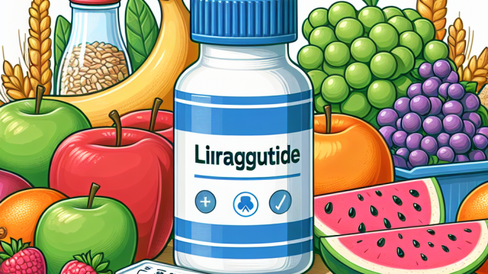 ¿Puede Liraglutida usarse durante una dieta estricta?