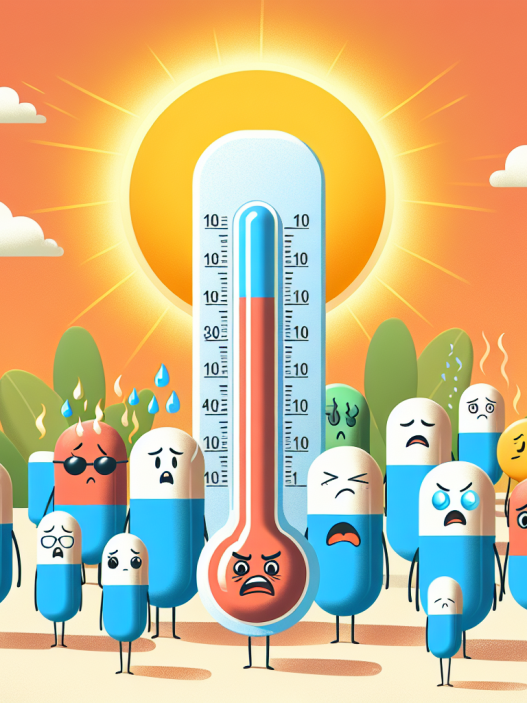 ¿Puede Medicamentos de resistencia causar baja tolerancia al calor?