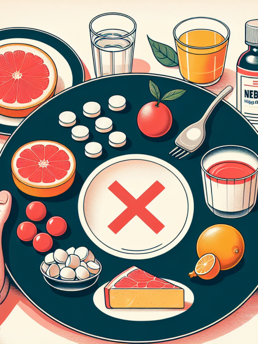 Qué alimentos debes evitar durante el ciclo con Nebivolol