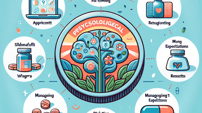 Qué aspectos psicológicos cuidar durante el uso de Sildenafil Citrate (Viagra generic)