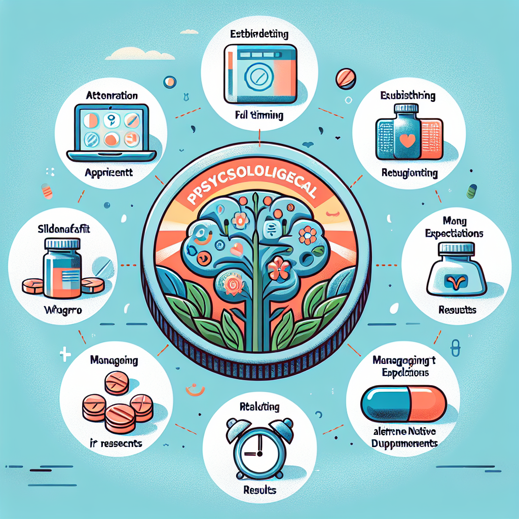 Qué aspectos psicológicos cuidar durante el uso de Sildenafil Citrate (Viagra generic)