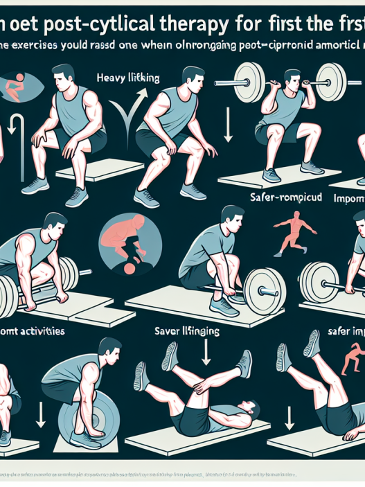 Qué ejercicios evitar si usas Terapia post-cíclica por primera vez