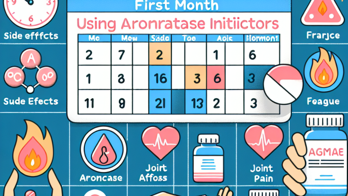 Qué esperar en el primer mes de uso de Bloqueadores de la aromatasa