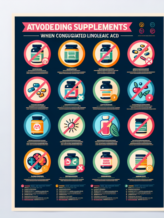 Qué suplementos debes evitar al tomar CLA