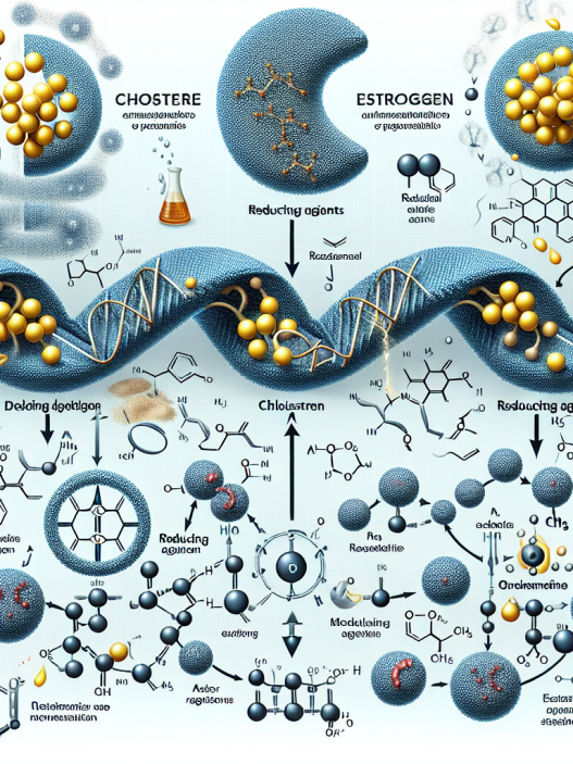 Colesterol - agentes reductores y niveles de estrógeno