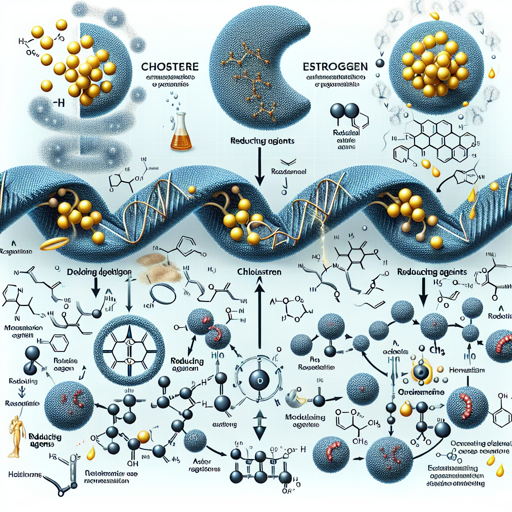 Colesterol - agentes reductores y niveles de estrógeno