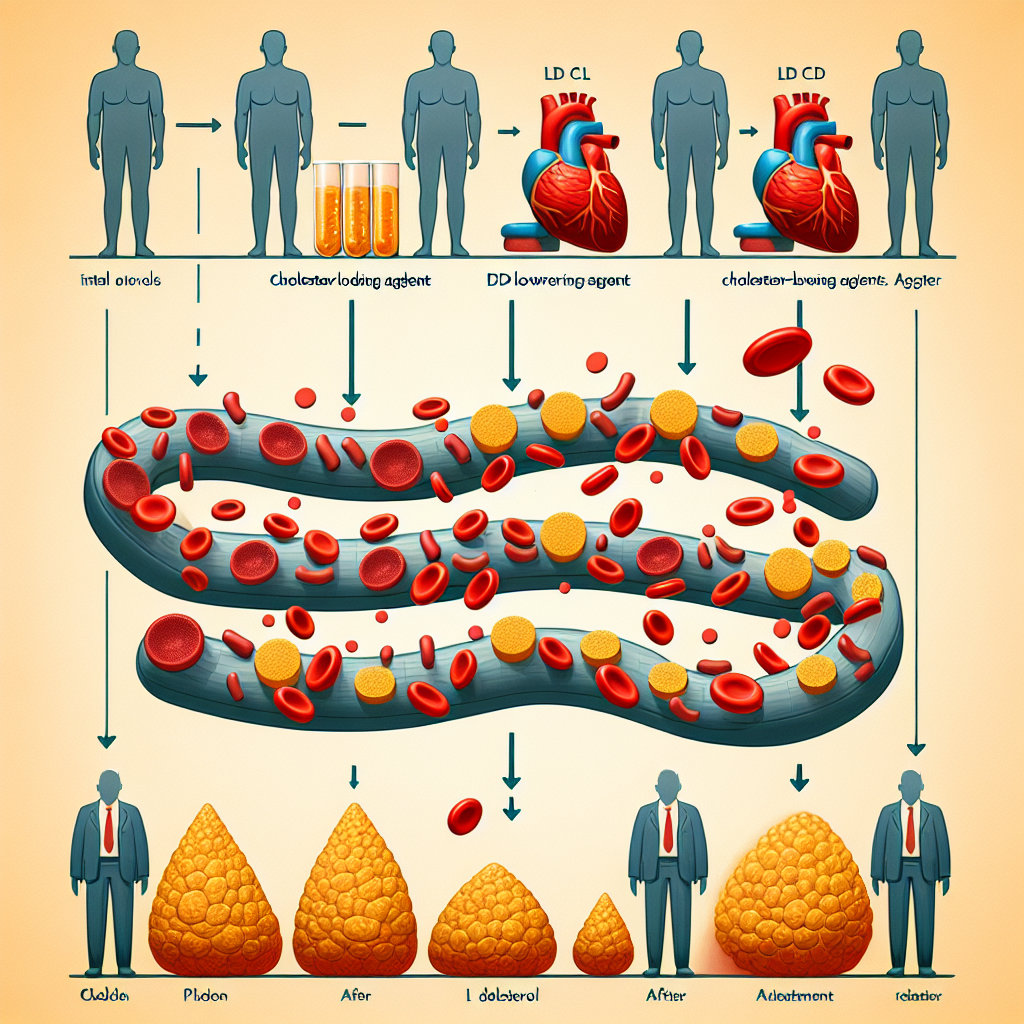Cómo afecta Colesterol - agentes reductores al perfil lipídico