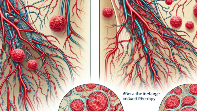 Cómo cambia la vascularización con Terapia posterior al curso