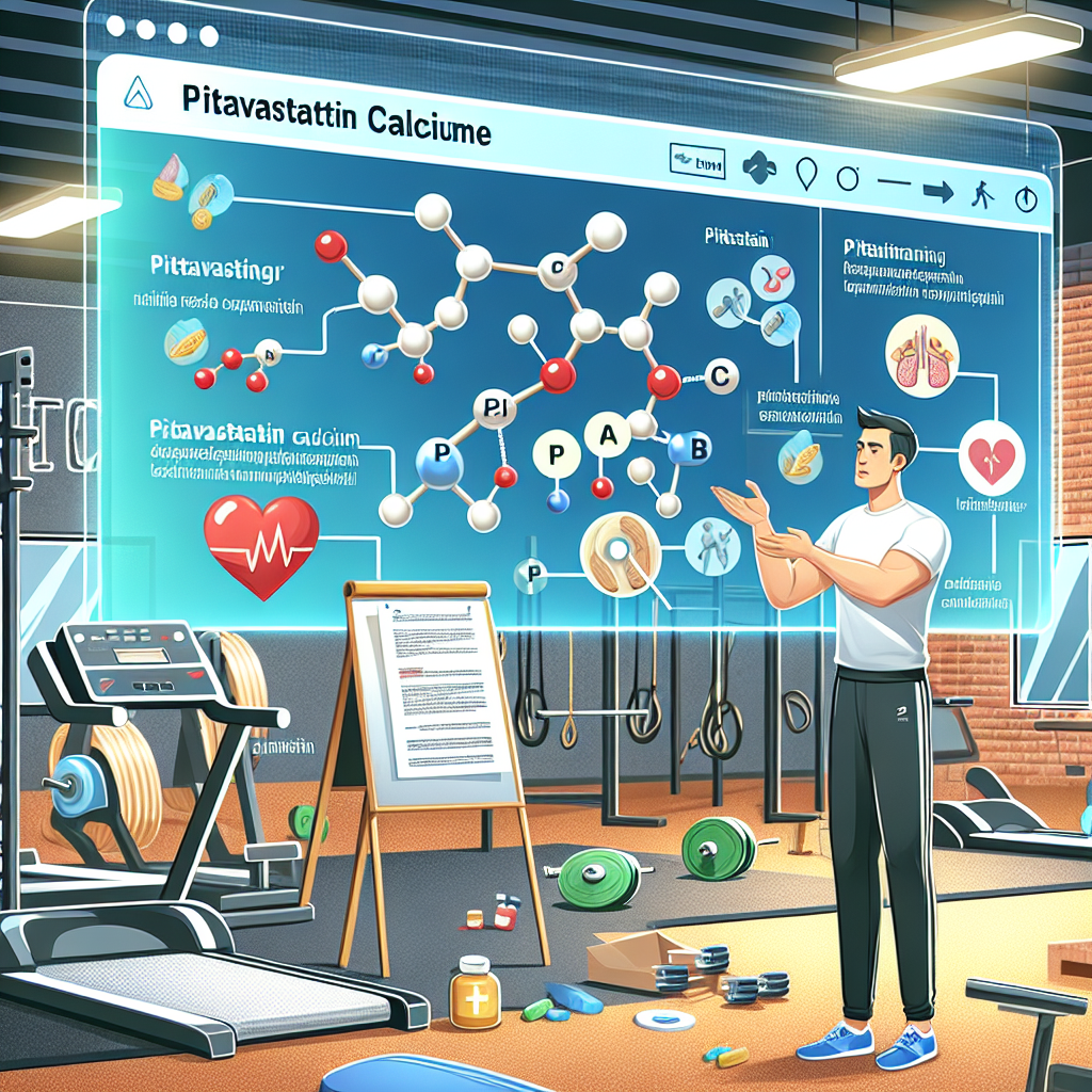 Cómo explicar el uso de Pitavastatina cálcica a un entrenador