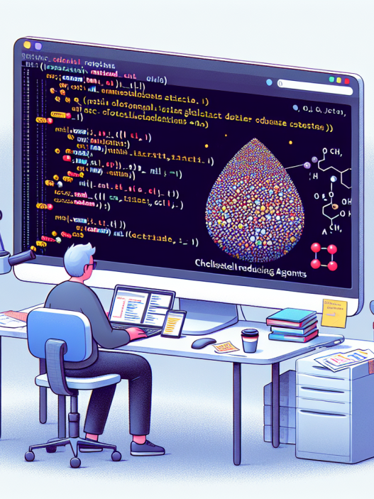 Cómo programar un minicut usando Colesterol - agentes reductores