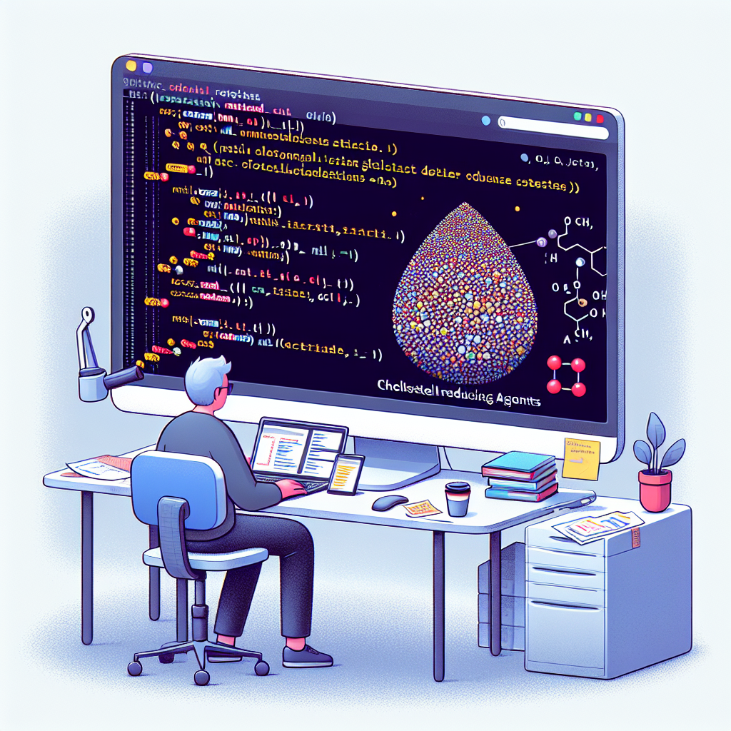 Cómo programar un minicut usando Colesterol - agentes reductores