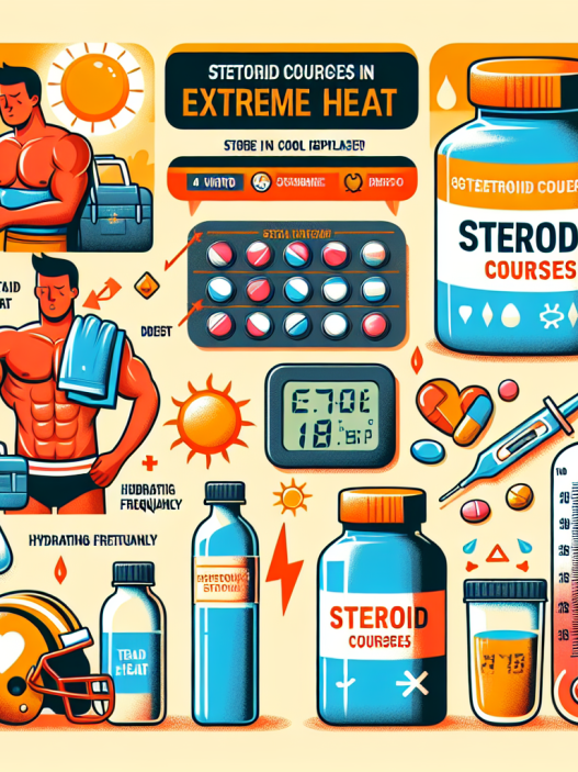 Consejos para usar Cursos de esteroides en calor extremo