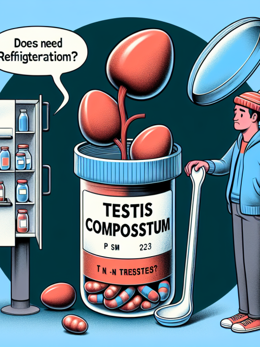 ¿Es necesario refrigerar Testis Compositum?