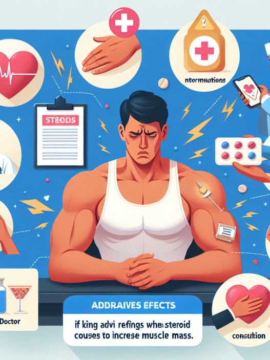 Qué hacer si aparecen efectos adversos con Cursos de esteroides para aumentar la masa muscular