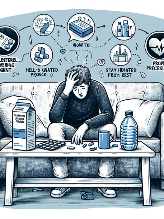Qué hacer si te sientes enfermo usando Colesterol - agentes reductores
