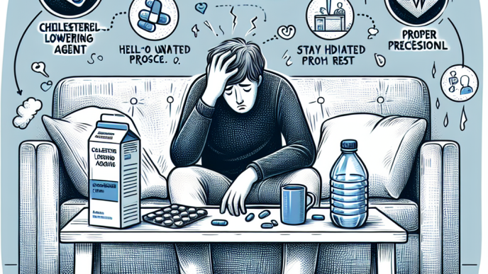 Qué hacer si te sientes enfermo usando Colesterol - agentes reductores