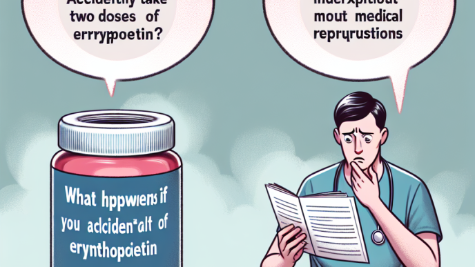 Qué pasa si tomas dos dosis de Erythropoietin por error