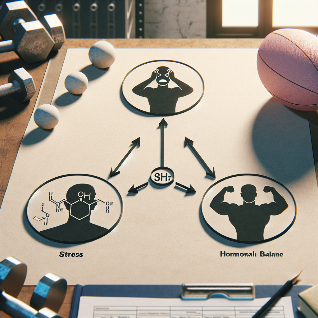 Estrés y equilibrio hormonal y ritmo de crecimiento muscular en principiantes