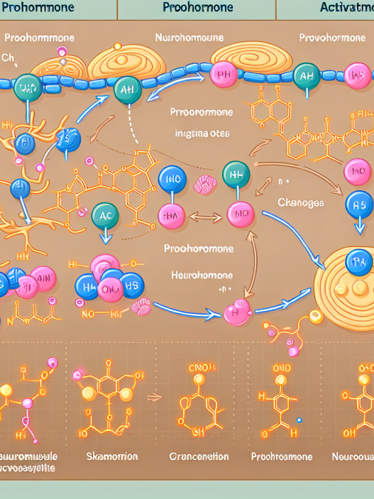 Prohormon en fases de activación neuromuscular