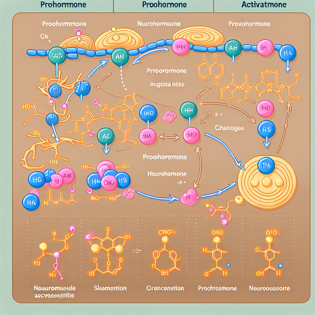 Prohormon en fases de activación neuromuscular