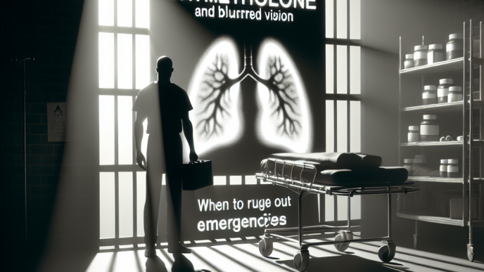 Oximetolona y visión borrosa: cuándo descartar urgencias