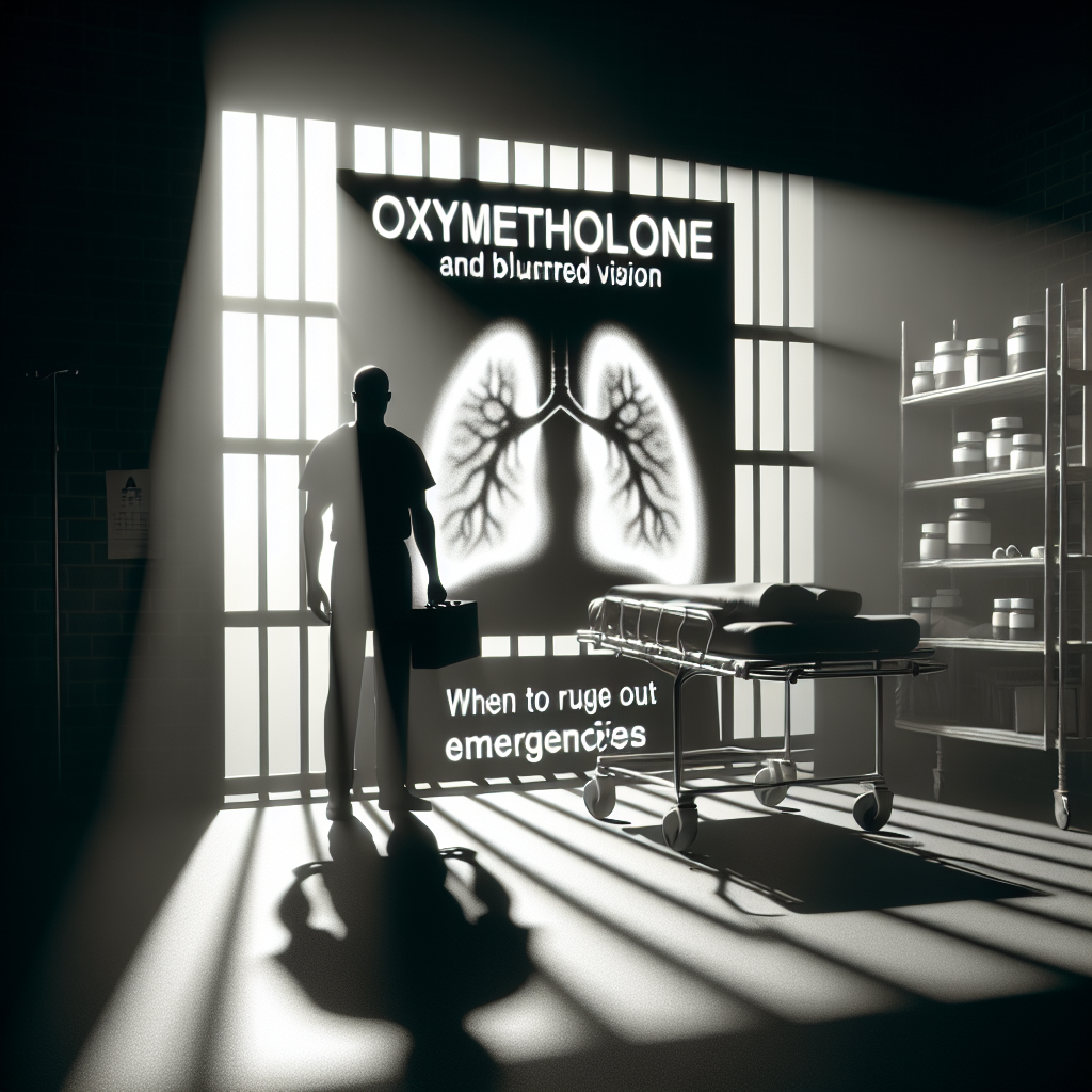 Oximetolona y visión borrosa: cuándo descartar urgencias