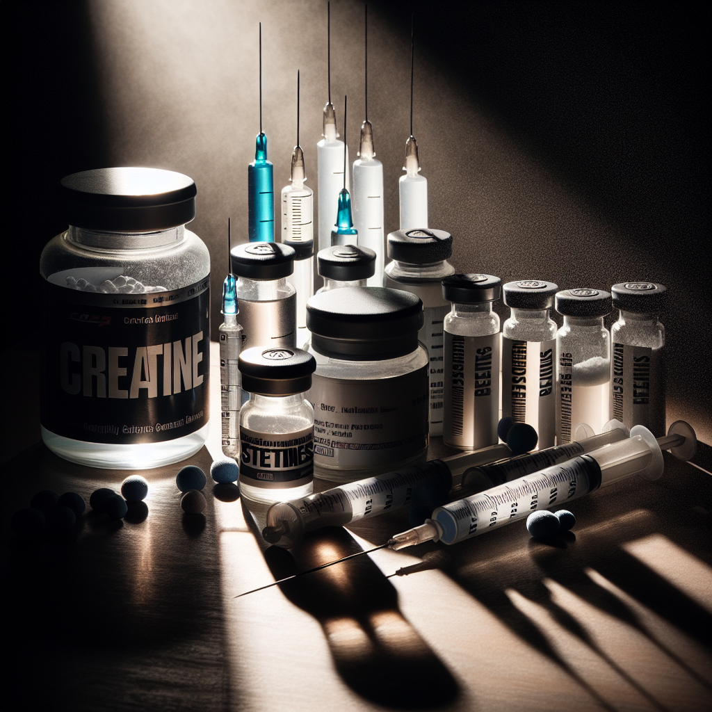 Esteroides inyectables con creatina: mitos y realidad